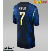 Brazil Vinicius Junior #7 Replica Away Shirt Ladies World Cup 2026 Short Sleeve